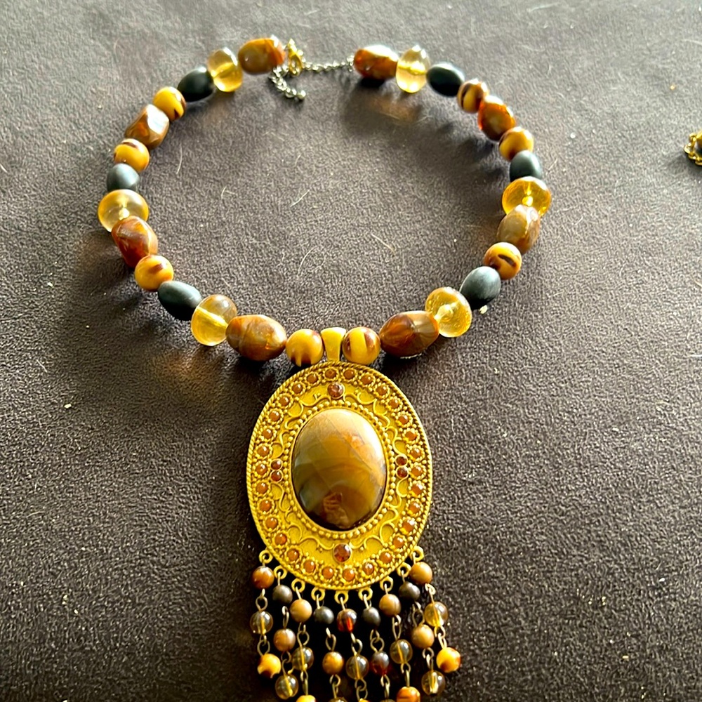 Wooden Bead Necklace